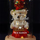 Ich liebe dich 2 - Ewige Rose mit Teddybär