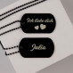 Ich liebe dich - Erkennungsmarke
