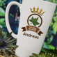 König des Waldes - personalisierte Tasse