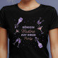 Königin der party - Schwarzes T-Shirt für Damen