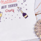 Königin der Party - T-Shirt mit Aufdruck für Damen