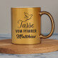 Tasse vom pfarrer - Goldbecher