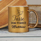 Tasse vom pfarrer - Goldbecher