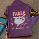 Faule - Notizbuch A5 mit Aufdruck