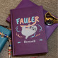 Fauler - Notizbuch A5 mit Aufdruck