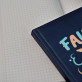 Fauler - Notizbuch A5 mit Aufdruck