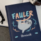 Fauler - Notizbuch A5 mit Aufdruck
