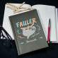 Fauler - Notizbuch A5 mit Aufdruck