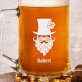 Leprechaun Mann - Personalisierter Bierkrug