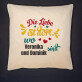 Liebe ist dort - Kissen Liebe ist dort - Kissen