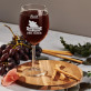 König der Jäger - Weinglas mit Gravur