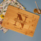 Monogramm 2 - Schneidebrett mit Gravur Monogramm 2 - Schneidebrett mit Gravur
