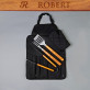 Monogramm name - Grillbesteck mit Grillschürze