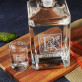 Monogramm - Karaffe und Schnapsgläser - Set mit Gravur