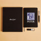 Monogram - Set mit Notizbuch
