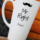 Mr. Right - Personalisierte Tasse