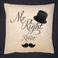 Mr Right - Kissen