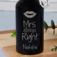 Mrs. Always Right - Wasserflasche 0,5l mit Karabinerhaken