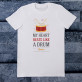 My heart beats like a drum - T-Shirt mit Aufdruck für Herren