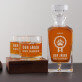 Jäger des Jahres - Whiskykaraffe und Whiskygläser - Set mit Gravur