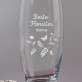 Beste Floristin - Glasvase mit Gravur Beste Floristin - Glasvase mit Gravur