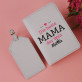 Beste Mama der Welt - Reisepasshülle mit Aufdruck