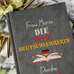 Die beste Deutschlehrerin - Notizbuch A5 mit Aufdruck