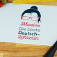 Beste Deutschlehrerin - Schneidebrett
