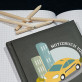 Vom besten Autofahrer - Notizbuch A5 mit Aufdruck Vom besten Autofahrer - Notizbuch A5 mit Aufdruck