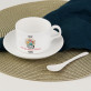 Tasse von der besten Mama - Tasse mit Untertasse