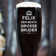 Bester Bruder - Bierglas mit Gravur