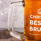 Bester Bruder - Personalisierter Bierkrug