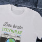 Bester Fotograf - T-Shirt mit Aufdruck für Herren