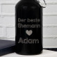 Bester Ehemann - Wasserflasche 0,5l mit Karabinerhaken