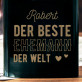 Bester Mann - Flachmann mit Gravur