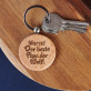 Bester Papa - Schlüsselanhänger aus Holz