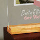 Beste Eltern der Welt - Druck auf Acrylglas Beste Eltern der Welt - Druck auf Acrylglas