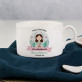 Wunderbarste Klassenlehrerin - Tasse mit Untertasse