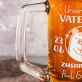 Unser erster gemeinsamer Vatertag - Personalisierter Bierkrug