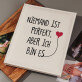 Niemand ist perfekt - personalisiertes Fotoalbum