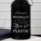 Missbilligt Plastik - Wasserflasche 0,4l mit Karabinerhaken