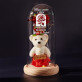 Möge unsere liebe - Ewige Rose mit Teddybär Möge unsere liebe - Ewige Rose mit Teddybär