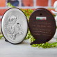 Heilige Kommunion - Mädchen - Silbernes Bild mit Gravur Heilige Kommunion - Mädchen - Silbernes Bild mit Gravur