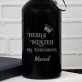 Herr & Meister - Wasserflasche 0,5l mit Karabinerhaken
