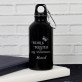 Herr & Meister - Wasserflasche 0,5l mit Karabinerhaken