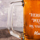 Herr & Meister - Personalisierter Bierkrug