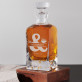 Mr & Mrs Nachname - Whiskykaraffe mit Gravur