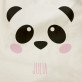Panda - Kapuzenhandtuch