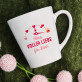 Voller Liebe 2 - Personalisierte Tasse