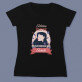 Schön klug bescheiden - Schwarzes T-Shirt für Damen
